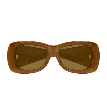 Saint Laurent Occhiali da Sole SL 901 HOWL 007 Marrone Trasparente/Marrone Unisex