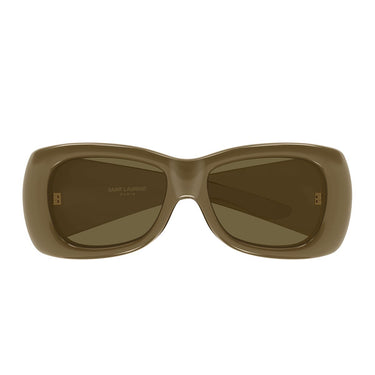 Saint Laurent Occhiali da Sole SL 901 HOWL 009 Marrone Fango/Marrone Unisex