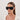 Saint Laurent Occhiali da Sole SL 902 HOWL 001 Nero Nero Unisex 4