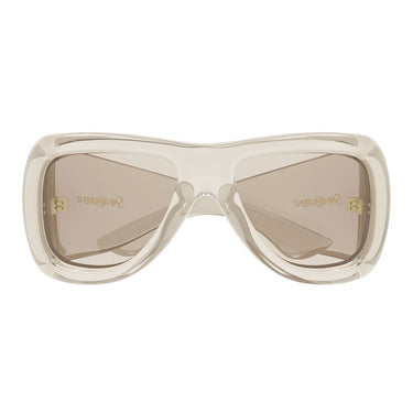 Saint Laurent Occhiali da Sole SL 902 HOWL 002 Beige Marrone Unisex