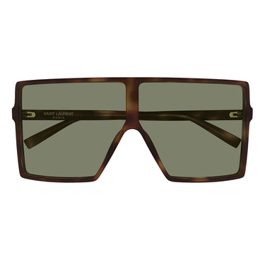 Saint Laurent Occhiali da Sole SL 909 BETTY S 003 Marrone Verde Donna
