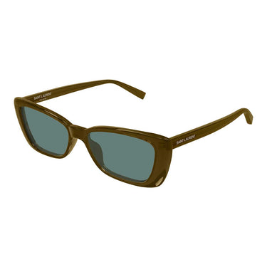 Saint Laurent Occhiali da Sole SL 943 005 Marrone/Verde Donna 2