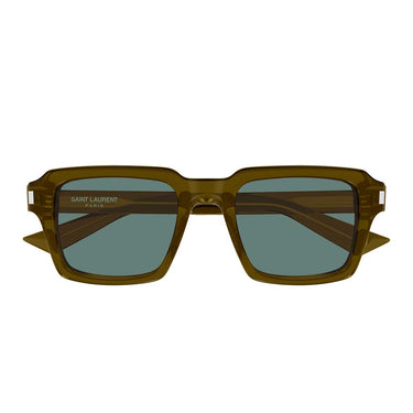 Saint Laurent Occhiali da Sole SL 947 004 Marrone/Verde Uomo