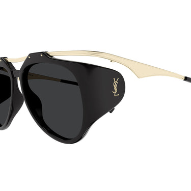 Saint Laurent Okulary Przeciwsłoneczne SL M137 AMELIA 001 Złoto-Czarny Damskie 1