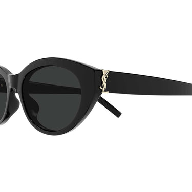 Saint Laurent Occhiali da Sole SL M148 F 001 Nero Nero Donna 2