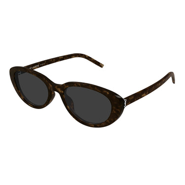 Saint Laurent Gafas de Sol SL M154 002 Marrón Oscuro Gris Mujer 2