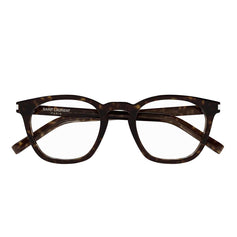 Saint Laurent Occhiali da Vista SL 28 OPT 007 Marrone/Trasparente Uomo