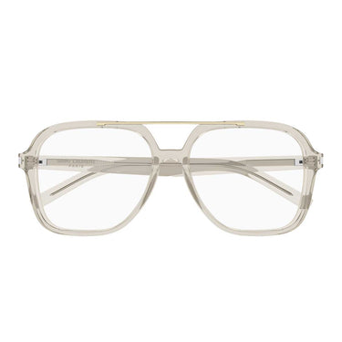 Saint Laurent Occhiali da Vista SL 545 OPT 003 Beige/Trasparente Donna