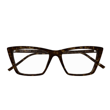 Saint Laurent Occhiali da Vista SL 737 MICA THIN OPT 002 Marrone Scuro/Trasparente Donna