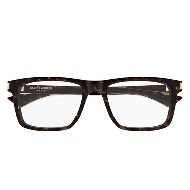 Saint Laurent Occhiali da Vista SL 882 007 Marrone Crystal Trasparente Uomo