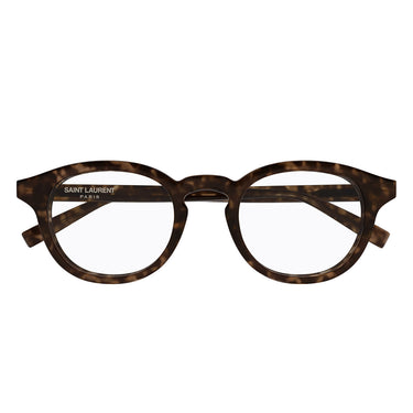 Saint Laurent Occhiali da Vista SL 907 002 Marrone Trasparente Uomo