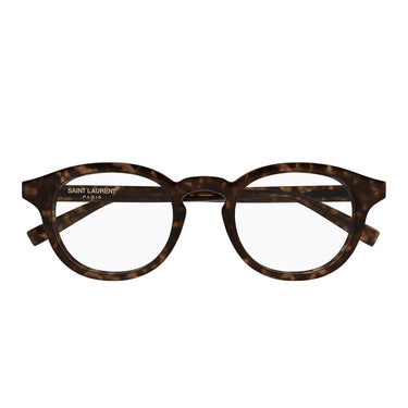 Saint Laurent Occhiali da Vista SL 907 005 Marrone Trasparente Uomo