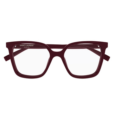 Saint Laurent Occhiali da Vista SL 910 003 Burgundy Trasparente Donna