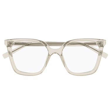 Saint Laurent Occhiali da Vista SL 910 004 Beige Trasparente Donna