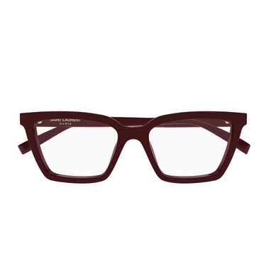 Saint Laurent Occhiali da Vista SL 912 003 Burgundy/Trasparente Donna