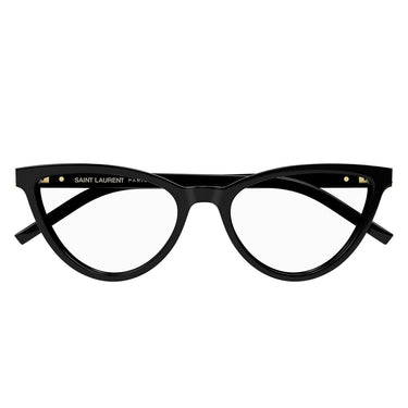 Saint Laurent okulary korekcyjne SL M138 001 czarne/przezroczyste damskie