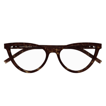 Saint Laurent okulary korekcyjne SL M138 002 brązowe/przezroczyste damskie