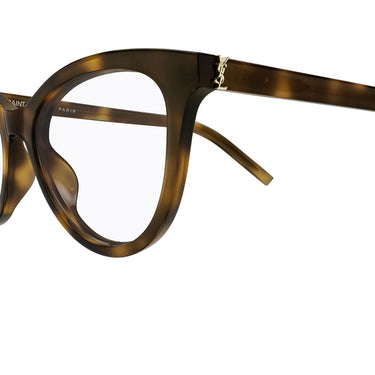 Saint Laurent Occhiali da Vista SL M164 003 Marrone Trasparente Donna 3