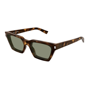 Saint Laurent Sunglasses SL 633 Calista 003 Brown/Green Unisex