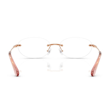 Swarovski Occhiali da Vista SK1040 4014 Oro Rosé/Trasparente Donna