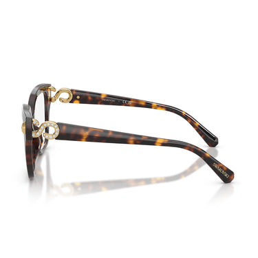 Swarovski Occhiali da Vista SK2076U 1002 Marrone/Trasparente Donna