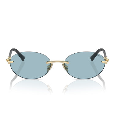 Tiffany & Co. Occhiali da Sole TF3104D 602180 Oro Pallido/Blu Donna