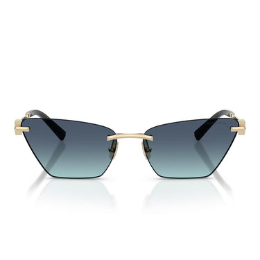 Tiffany & Co. Occhiali da Sole TF3120 60219S Oro Pallido/Azzurro Sfumato Blu Donna