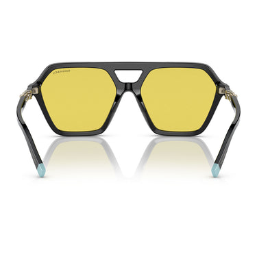 Tiffany & Co. Occhiali da Sole TF4198 800185 Nero Giallo Unisex 4