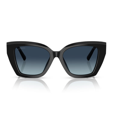 Tiffany & Co. Okulary Przeciwsłoneczne TF4239U 83944U Nero Azzurro Sfumato Damskie Polaryzowane