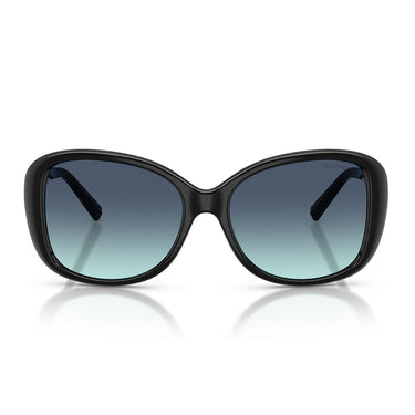 Tiffany & Co. Occhiali da Sole TF4257U 80019S Nero Azzurro Sfumato Blu Donna