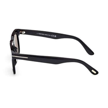 Tom Ford Okulary Przeciwsłoneczne FT0751 01D Dax Czarny/Szary Gradient Unisex Polaryzowane