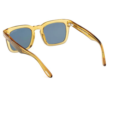Tom Ford Okulary Przeciwsłoneczne FT0751 39N Dax Żółto/Zielone Unisex 4