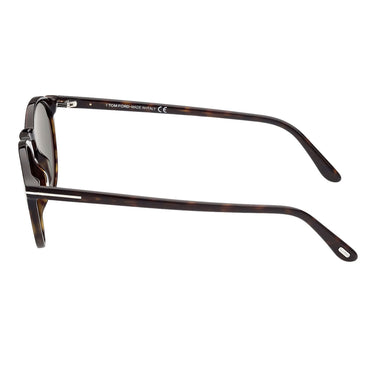 Tom Ford Okulary Przeciwsłoneczne FT0904 52R Aurele Brązowe/Zielone Polaryzacyjne Unisex