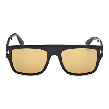 Tom Ford Lunettes de Soleil FT0907 01E Dunning-02 Noir/Jaune Unisexe