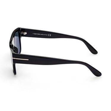 Tom Ford Occhiali da Sole FT0907 01V Dunning-02 Nero Blu Unisex 3