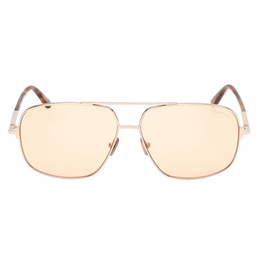 Tom Ford Occhiali da Sole FT1096/S 28E Tex Oro/Marrone Unisex Fotocromatici