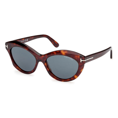 Tom Ford Okulary Przeciwsłoneczne FT1111 54V Toni Havana-Zielony Unisex 1