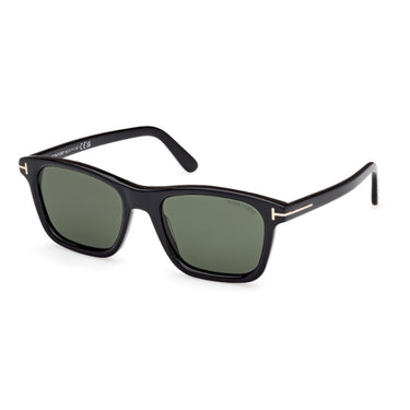 Tom Ford Okulary Przeciwsłoneczne FT1179 01N Barron Czarny/Zielony Męskie