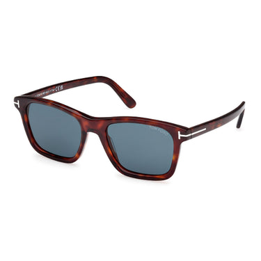 Tom Ford Okulary Przeciwsłoneczne FT1179 54V Barron Havana/Niebieskie Męskie