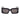 Tom Ford Okulary Przeciwsłoneczne FT1188 01A Brigitta Czarny/Szary Unisex