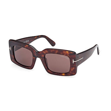 Tom Ford Okulary Przeciwsłoneczne FT1188 52E Brigitta Havana/Brązowe Unisex