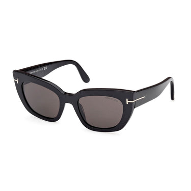 Tom Ford Okulary Przeciwsłoneczne FT1190 01A Athena Czarny/Szary Unisex