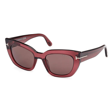 Tom Ford Okulary Przeciwsłoneczne FT1190 69E Athena Bordeaux/Marrone Unisex