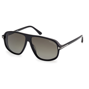Tom Ford Okulary Przeciwsłoneczne FT1208 01B Guillaume Nero/Grigio Sfumato Męskie