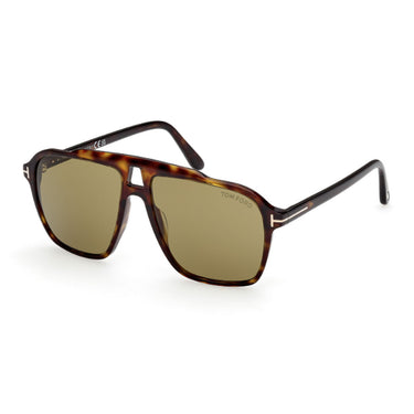 Tom Ford Okulary Przeciwsłoneczne FT1209 52N Autari Marrone/Verde Męskie