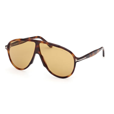 Tom Ford Okulary Przeciwsłoneczne FT1211 53E Vladimir Havana/Marrone Chiaro Męskie