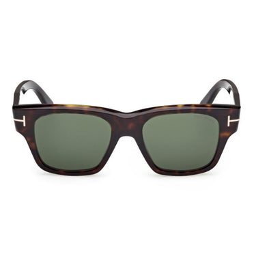 Tom Ford Occhiali da Sole FT1280 52N Caine Marrone/Verde Uomo