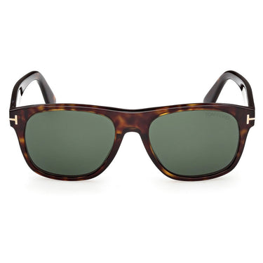 Tom Ford Lunettes de Soleil FT1284 52N Marlon Marron/Vert Unisexe