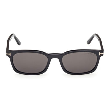 Tom Ford Okulary Przeciwsłoneczne FT1300 01A Miles Czarny/Szary Gradient Unisex