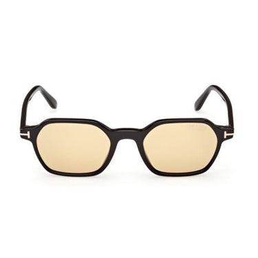 Tom Ford Sunglasses FT1301 01E Joey Glossy Black Brown Men Photochromic